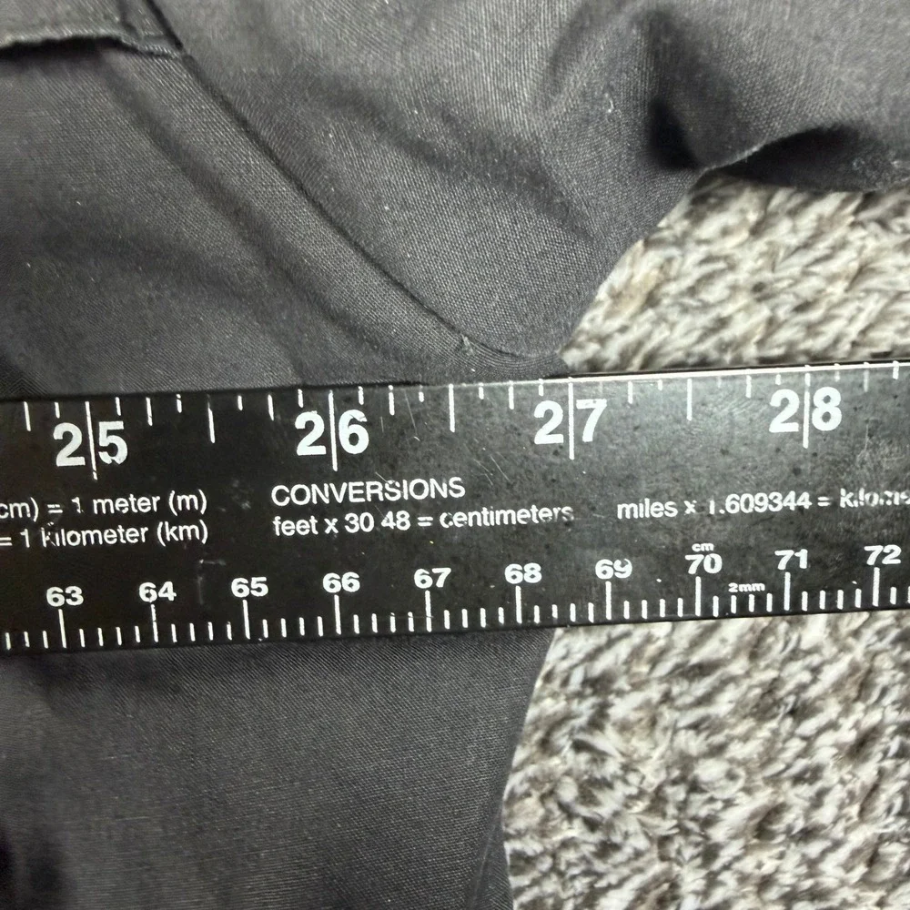 Vintage Weather Breaker Mens XL Black Red Colorblock Hooded Bomber Jacket 1980's